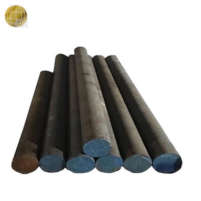 Q195 Black Galvanized Hot Rolled Steel Bars , AISI Black Round Bar