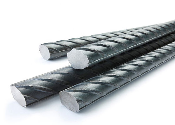 12M HRB500 Rebar Hot Rolled Steel Bars , 50mm Deformed Reinforcing Bar