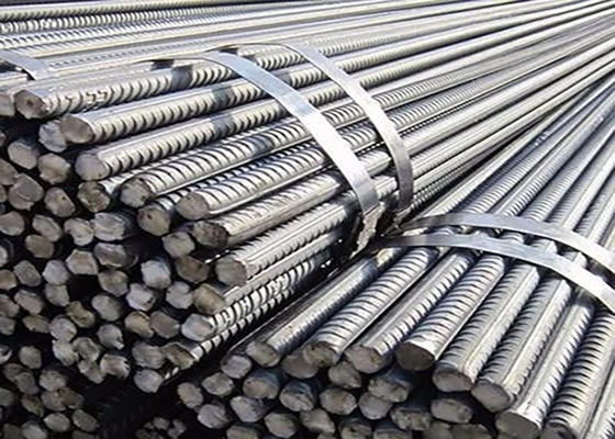 12M HRB500 Rebar Hot Rolled Steel Bars , 50mm Deformed Reinforcing Bar