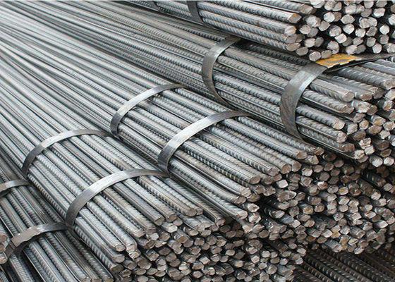 ASTM A615 HRB Hot Rolled Steel Bars , 600 Deformed Reinforcing Bars